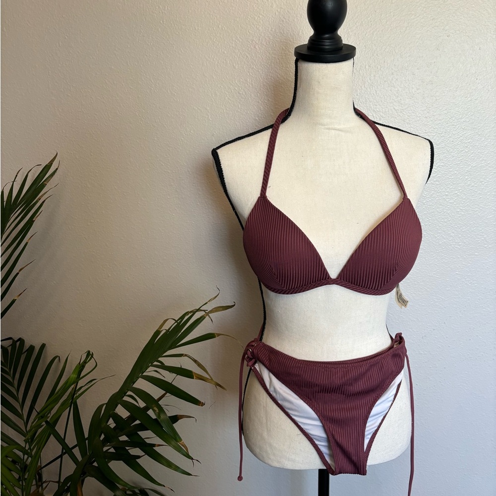 pink victoria secret bikini